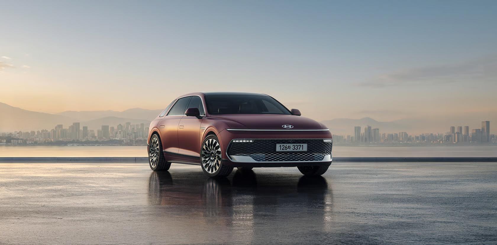 Hyundai Grandeur Hybrid — купить электромобиль EV ASIA